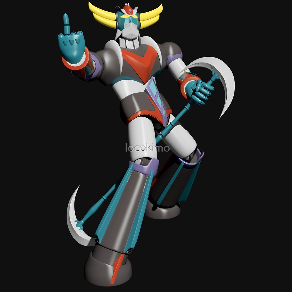 Not so polite Grendizer