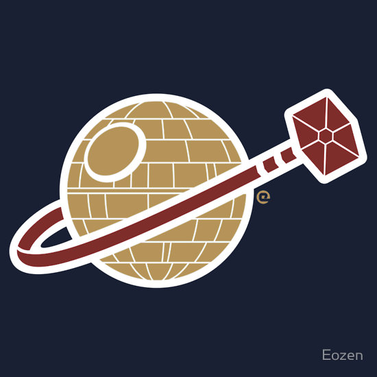 Lego Death Star Space Logo