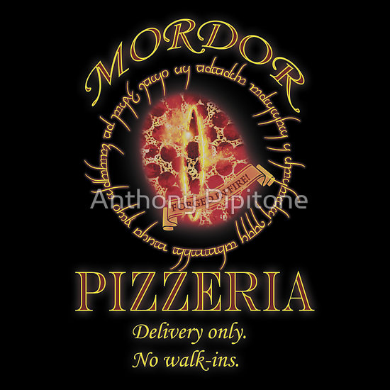 One does not simply walk into Mordor Pizzeria
