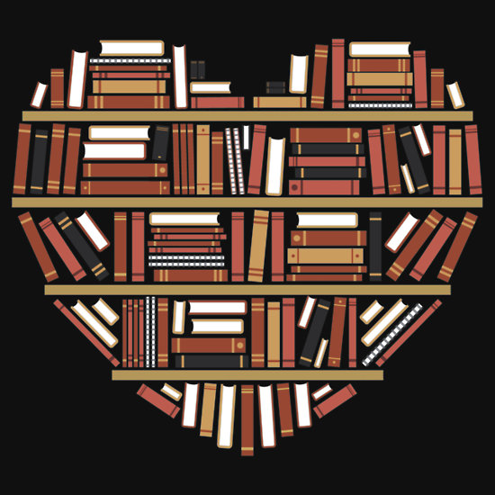 I heart books