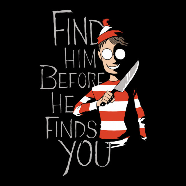 Where's Wally? Hiding in the dark